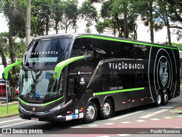 Viação Garcia 86079 na cidade de Curitiba, Paraná, Brasil, por Paulo Gustavo. Número da foto: #12897594.