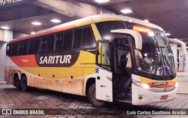 Saritur - Santa Rita Transporte Urbano e Rodoviário 26990 na cidade de Belo Horizonte, Minas Gerais, Brasil, por Luís Carlos Santinne Araújo. Número da foto: #12898314.