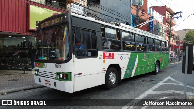 Next Mobilidade - ABC Sistema de Transporte 7058 na cidade de Santo André, São Paulo, Brasil, por Jefferson Nascimento. Número da foto: #12896488.