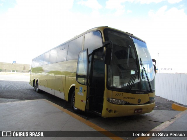 Viação Itapemirim 8865 na cidade de Caruaru, Pernambuco, Brasil, por Lenilson da Silva Pessoa. Número da foto: #12898007.