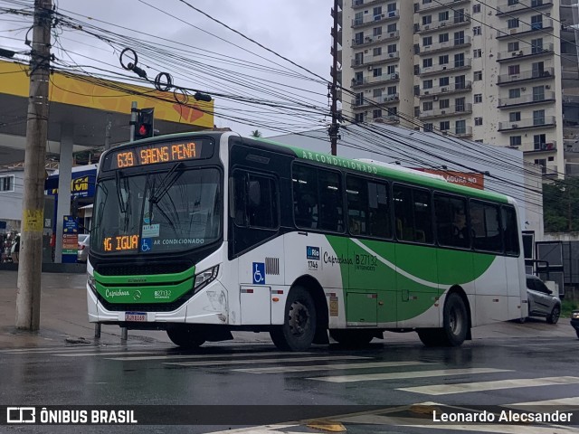 Caprichosa Auto Ônibus B27132 na cidade de Rio de Janeiro, Rio de Janeiro, Brasil, por Leonardo Alecsander. Número da foto: #12897482.