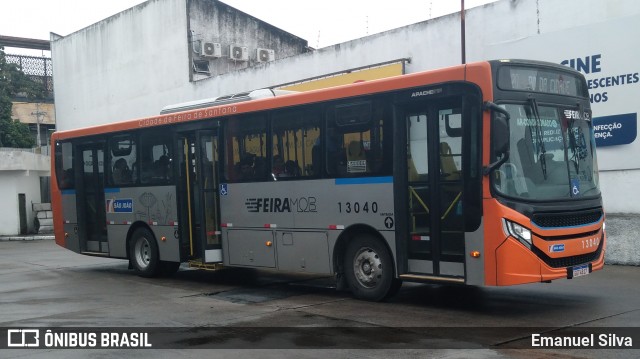 Auto Ônibus São João 13040 na cidade de Feira de Santana, Bahia, Brasil, por Emanuel Silva. Número da foto: #12896442.