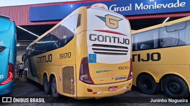 Empresa Gontijo de Transportes 19170 na cidade de João Monlevade, Minas Gerais, Brasil, por Juninho Nogueira. Número da foto: #12897530.