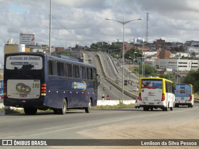 Cidos Bus 190 na cidade de Caruaru, Pernambuco, Brasil, por Lenilson da Silva Pessoa. Número da foto: #12898038.