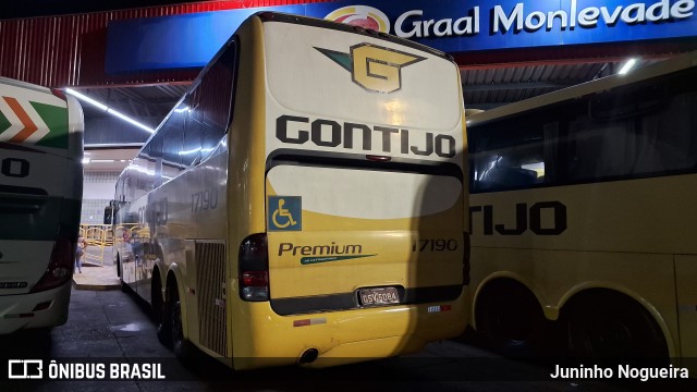 Empresa Gontijo de Transportes 17190 na cidade de João Monlevade, Minas Gerais, Brasil, por Juninho Nogueira. Número da foto: #12897534.