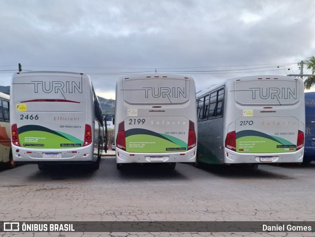 Turin Transportes 2199 na cidade de Ouro Preto, Minas Gerais, Brasil, por Daniel Gomes. Número da foto: #12898138.
