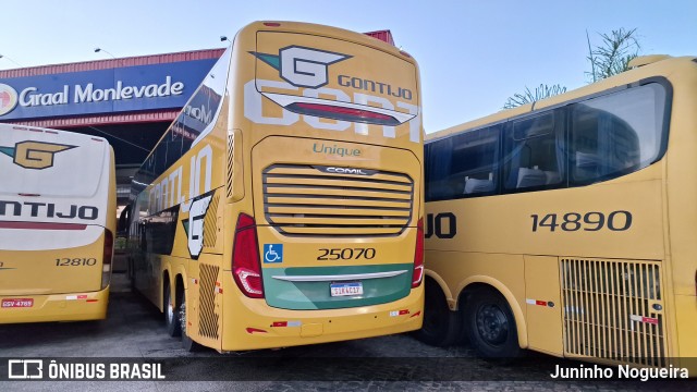 Empresa Gontijo de Transportes 25070 na cidade de João Monlevade, Minas Gerais, Brasil, por Juninho Nogueira. Número da foto: #12897531.