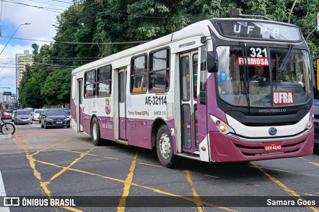 Transurb AE-32114 na cidade de Belém, Pará, Brasil, por Samara Goes. Número da foto: #12897551.