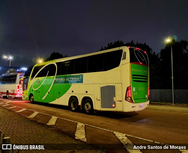 Expresso Princesa dos Campos 6615 na cidade de Curitiba, Paraná, Brasil, por Andre Santos de Moraes. Número da foto: #12898325.