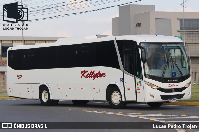 Kellytur Transportes Turísticos 1501 na cidade de Carlos Barbosa, Rio Grande do Sul, Brasil, por Lucas Pedro Trojan. Número da foto: #12896738.