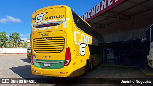 Empresa Gontijo de Transportes 23010 na cidade de Itaobim, Minas Gerais, Brasil, por Juninho Nogueira. Número da foto: #12897543.