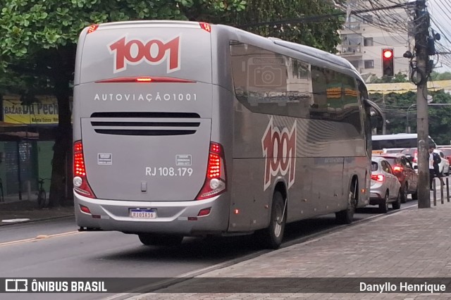 Auto Viação 1001 RJ 108.179 na cidade de Rio de Janeiro, Rio de Janeiro, Brasil, por Danyllo Henrique. Número da foto: #12898467.