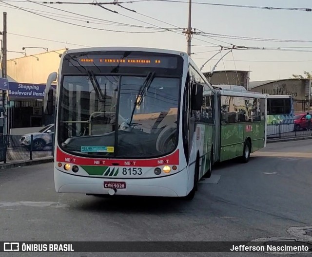 Next Mobilidade - ABC Sistema de Transporte 8153 na cidade de Santo André, São Paulo, Brasil, por Jefferson Nascimento. Número da foto: #12896497.