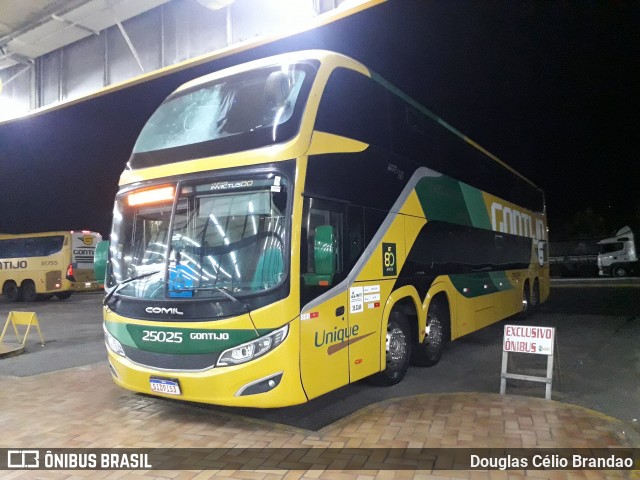 Empresa Gontijo de Transportes 25025 na cidade de Perdões, Minas Gerais, Brasil, por Douglas Célio Brandao. Número da foto: #12897727.