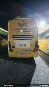 Viação Nova Itapemirim 20786 na cidade de Governador Valadares, Minas Gerais, Brasil, por Wilton Roberto. Número da foto: #12897371.