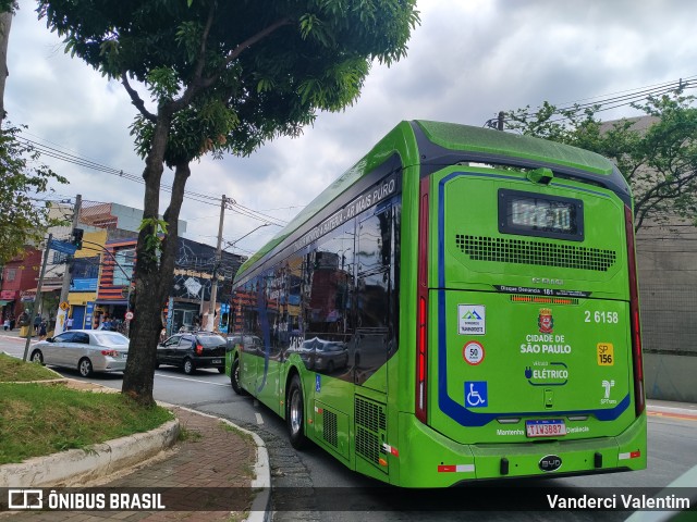 Transcooper > Norte Buss 2 6158 na cidade de São Paulo, São Paulo, Brasil, por Vanderci Valentim. Número da foto: #12898794.