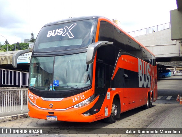 Bus X 24713 na cidade de Belo Horizonte, Minas Gerais, Brasil, por Adão Raimundo Marcelino. Número da foto: #12900338.