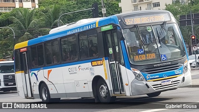 Transportes Futuro C30218 na cidade de Rio de Janeiro, Rio de Janeiro, Brasil, por Gabriel Sousa. Número da foto: #12899391.