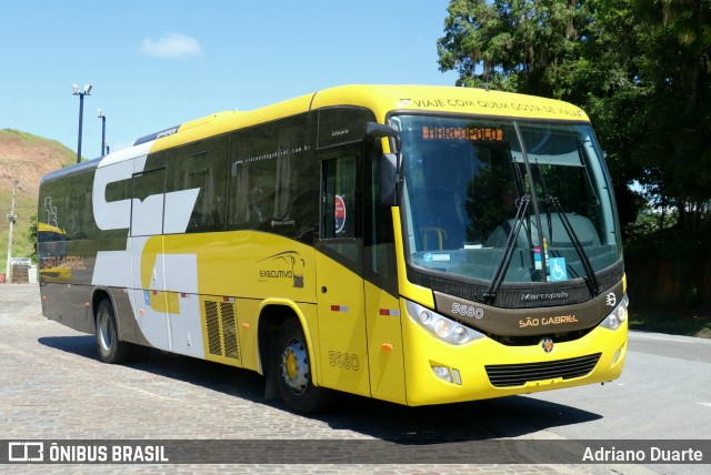Viação São Gabriel 5680 na cidade de Três Rios, Rio de Janeiro, Brasil, por Adriano Duarte. Número da foto: #12899310.