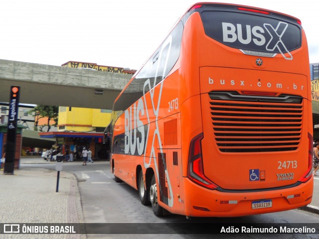 Bus X 24713 na cidade de Belo Horizonte, Minas Gerais, Brasil, por Adão Raimundo Marcelino. Número da foto: #12900339.