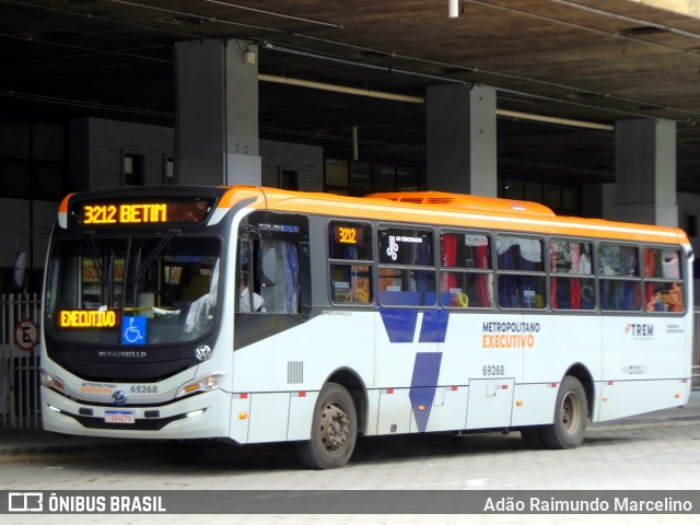 Viação Santa Edwiges 69268 na cidade de Belo Horizonte, Minas Gerais, Brasil, por Adão Raimundo Marcelino. Número da foto: #12900298.