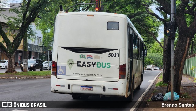 EasyBus 5021 na cidade de Foz do Iguaçu, Paraná, Brasil, por Brenno Santos. Número da foto: #12898968.