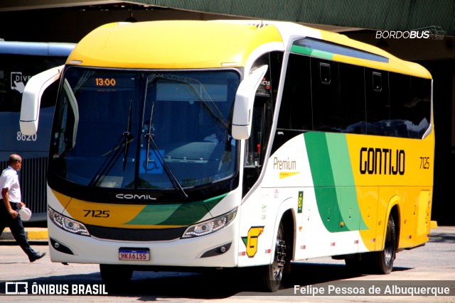 Empresa Gontijo de Transportes 7125 na cidade de Salvador, Bahia, Brasil, por Felipe Pessoa de Albuquerque. Número da foto: #12899912.