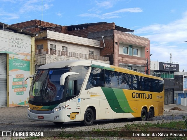 Empresa Gontijo de Transportes 19020 na cidade de Caruaru, Pernambuco, Brasil, por Lenilson da Silva Pessoa. Número da foto: #12899868.
