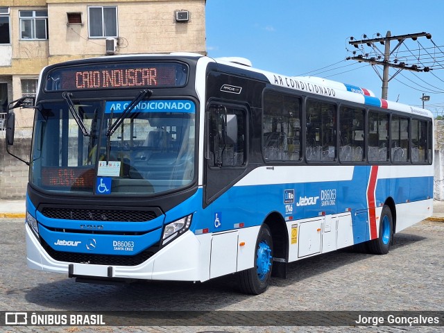 Auto Viação Jabour D86063 na cidade de Rio de Janeiro, Rio de Janeiro, Brasil, por Jorge Gonçalves. Número da foto: #12898727.