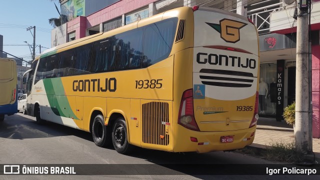 Empresa Gontijo de Transportes 19385 na cidade de Divinópolis, Minas Gerais, Brasil, por Igor Policarpo. Número da foto: #12899253.