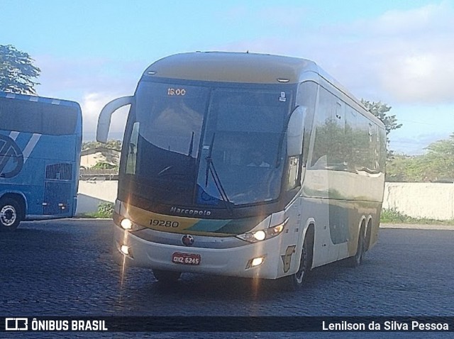 Empresa Gontijo de Transportes 19280 na cidade de Caruaru, Pernambuco, Brasil, por Lenilson da Silva Pessoa. Número da foto: #12899945.