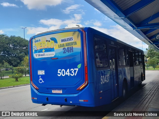 Transol Transportes Coletivos 50437 na cidade de Florianópolis, Santa Catarina, Brasil, por Savio Luiz Neves Lisboa. Número da foto: #12898924.