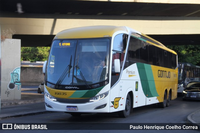 Empresa Gontijo de Transportes 19835 na cidade de Belo Horizonte, Minas Gerais, Brasil, por Paulo Henrique Coelho Correa. Número da foto: #12898753.