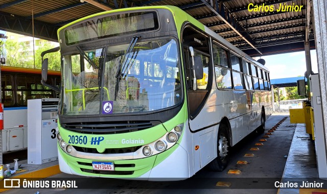 HP Transportes Coletivos 20360 na cidade de Goiânia, Goiás, Brasil, por Carlos Júnior. Número da foto: #12899057.