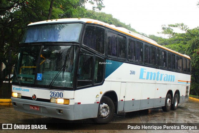 Emtram 2600 na cidade de São Paulo, São Paulo, Brasil, por Paulo Henrique Pereira Borges. Número da foto: #12899714.
