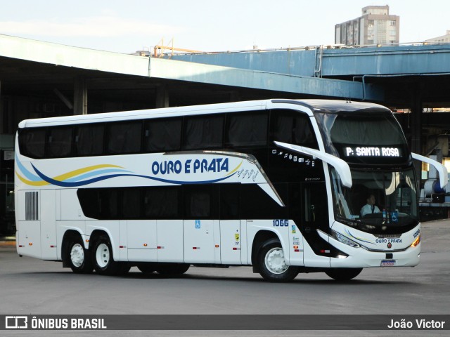 Viação Ouro e Prata 1066 na cidade de Porto Alegre, Rio Grande do Sul, Brasil, por João Victor. Número da foto: #12899678.