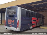 Transporte Coletivo Santa Maria 281 na cidade de Divinópolis, Minas Gerais, Brasil, por Luiz Otavio Matheus da Silva. Número da foto: #12899681.