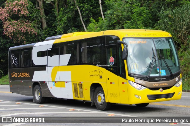 Viação São Gabriel 5500 na cidade de Barra do Piraí, Rio de Janeiro, Brasil, por Paulo Henrique Pereira Borges. Número da foto: #12901552.
