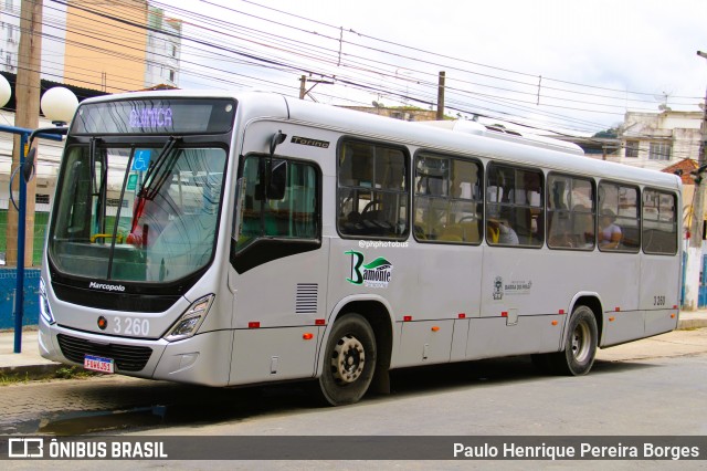 Bamonte Transportes 3 260 na cidade de Barra do Piraí, Rio de Janeiro, Brasil, por Paulo Henrique Pereira Borges. Número da foto: #12901164.