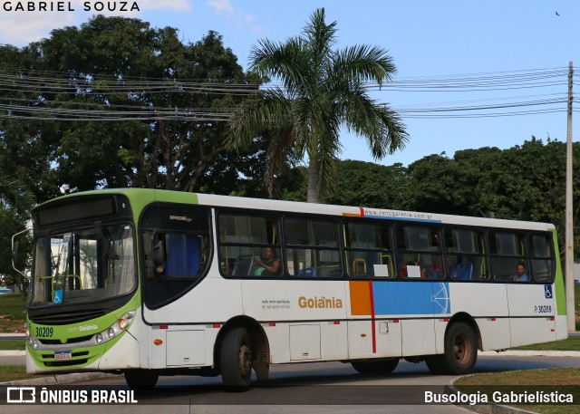 Viação Reunidas 30029 na cidade de Goiânia, Goiás, Brasil, por Busologia Gabrielística. Número da foto: #12901687.