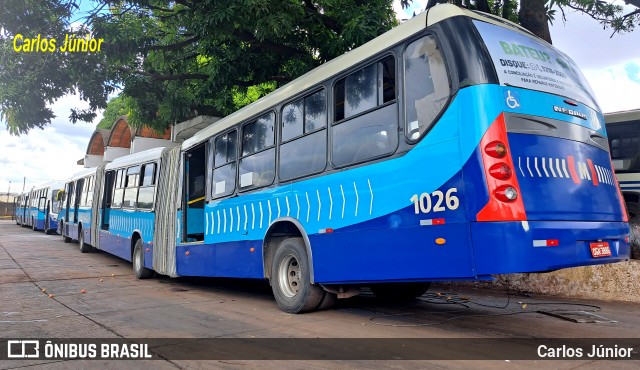 Metrobus 1026 na cidade de Goiânia, Goiás, Brasil, por Carlos Júnior. Número da foto: #12901602.