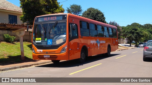 VCG - Viação Campos Gerais 1479 na cidade de Ponta Grossa, Paraná, Brasil, por Kallel Dos Santos. Número da foto: #12900445.