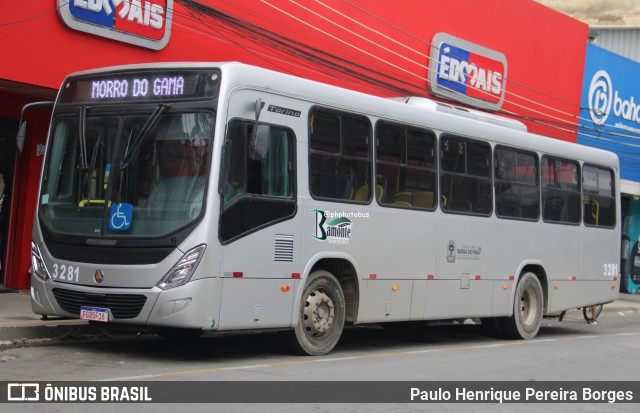 Bamonte Transportes 3 281 na cidade de Barra do Piraí, Rio de Janeiro, Brasil, por Paulo Henrique Pereira Borges. Número da foto: #12901191.