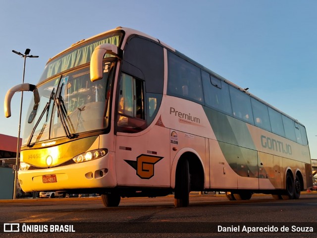 Empresa Gontijo de Transportes 14455 na cidade de Ribeirão Preto, São Paulo, Brasil, por Daniel Aparecido de Souza. Número da foto: #12900623.