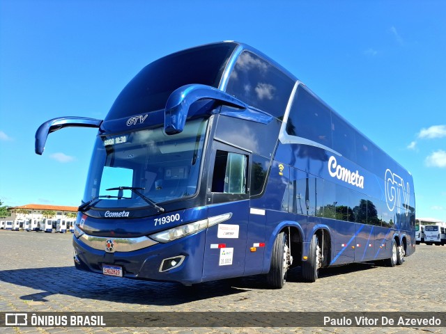 Viação Cometa 719300 na cidade de Franca, São Paulo, Brasil, por Paulo Vitor De Azevedo. Número da foto: #12901596.