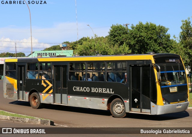 Chaco Boreal 7260 na cidade de Foz do Iguaçu, Paraná, Brasil, por Busologia Gabrielística. Número da foto: #12901950.