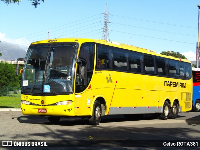 Viação Itapemirim 5101 na cidade de Vitória, Espírito Santo, Brasil, por Celso ROTA381. Número da foto: #12900429.