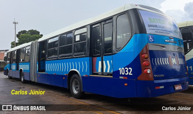 Metrobus 1032 na cidade de Goiânia, Goiás, Brasil, por Carlos Júnior. Número da foto: #12901603.