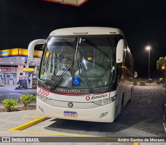 Rimatur Transportes 8200 na cidade de Registro, São Paulo, Brasil, por Andre Santos de Moraes. Número da foto: #12901741.