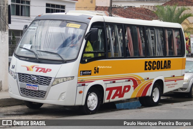 TAP Turismo e Fretamento 54 na cidade de Barra do Piraí, Rio de Janeiro, Brasil, por Paulo Henrique Pereira Borges. Número da foto: #12901571.